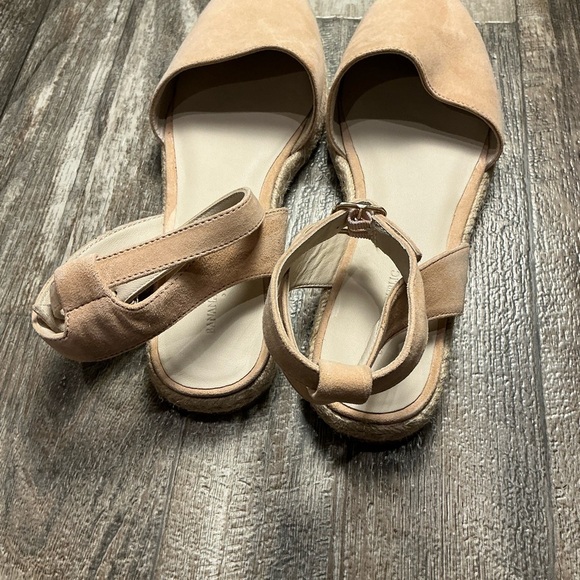 New Banana Republic Banana Republic Beige Espadrille Flats Size 8.5 - Picture 7 of 11